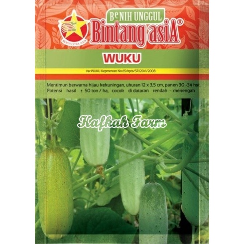 Benih 10 Biji Timun WUKU