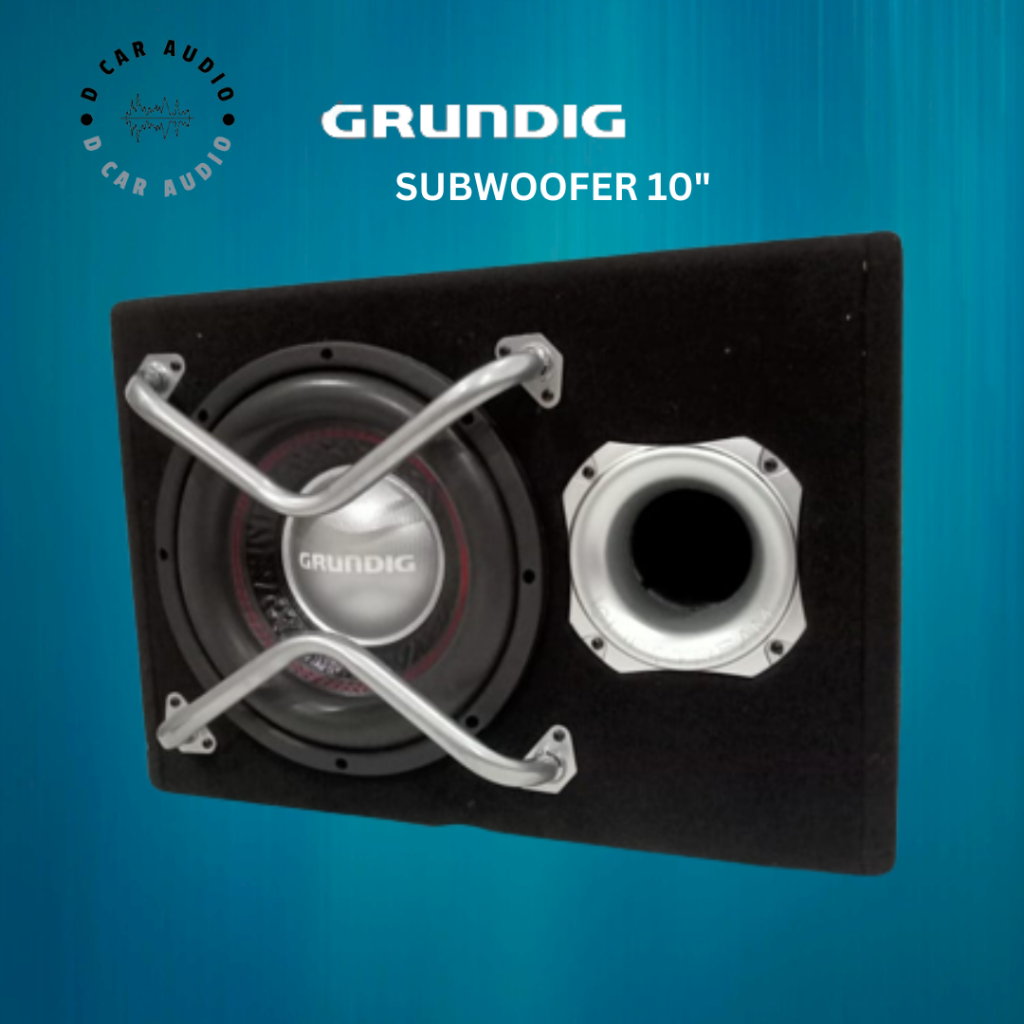 BASSBOX Subwoofer aktif 10 inch GRUNDIG