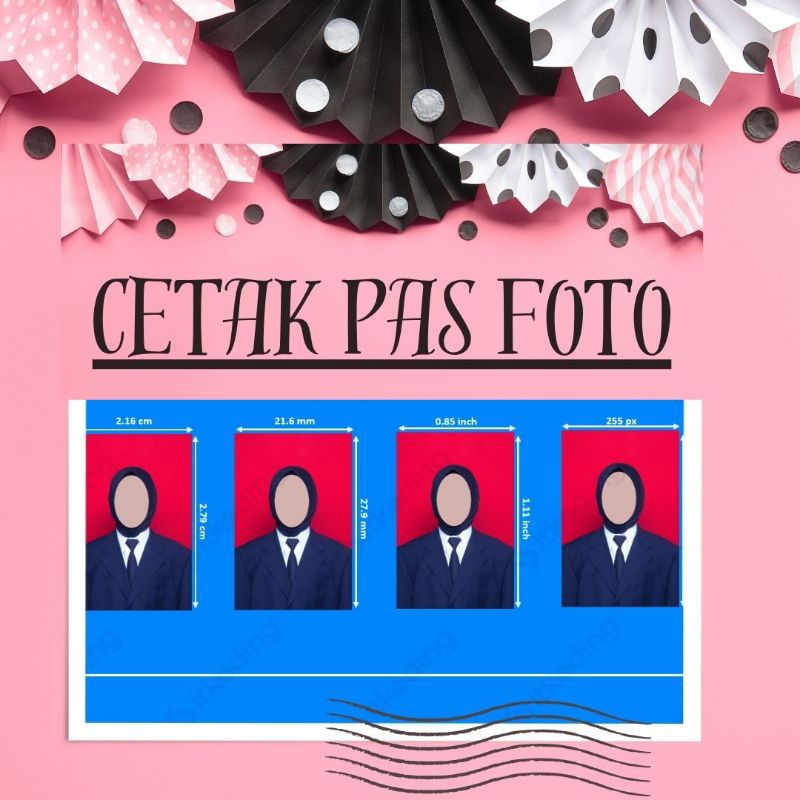 

Cetak Pas Foto 2x3, 3x4, 4x6 // Costum warna background