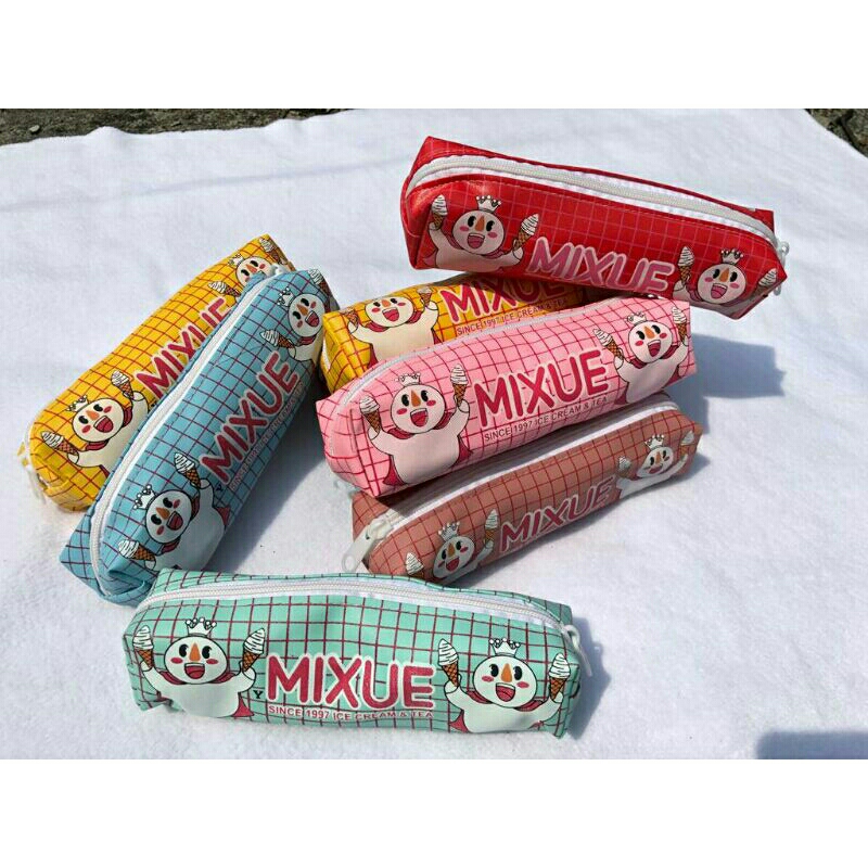 

tempat pensil mixue tepak pensil lontong