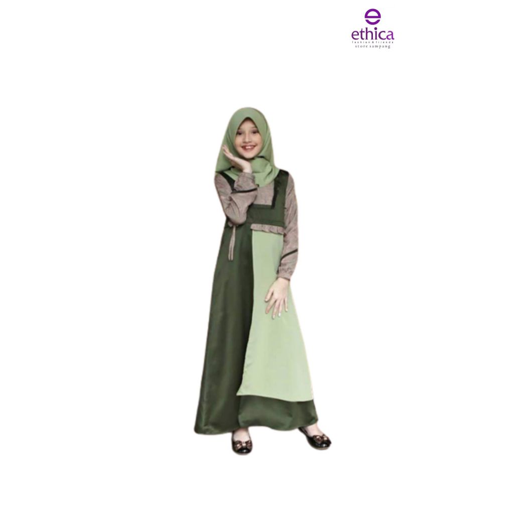 PROMO KAGUMI KIDS 35 GARDEN GREEN II GAMIS GREEN