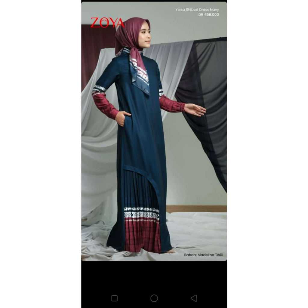 YEISA SHIBORI DRESS ZOYA