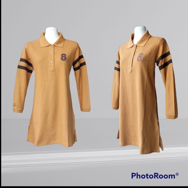 RB Tunik Angka 8 Uncle West Katun Lacoste S-XXXXL