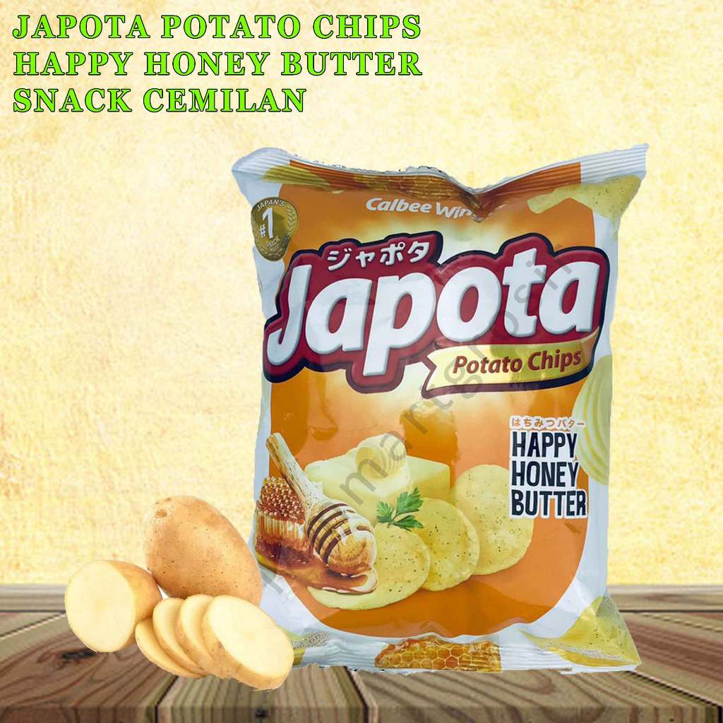 

SNACK JAPOTA POTATO CHIPS HAPPY HONEY BUTTER 68g