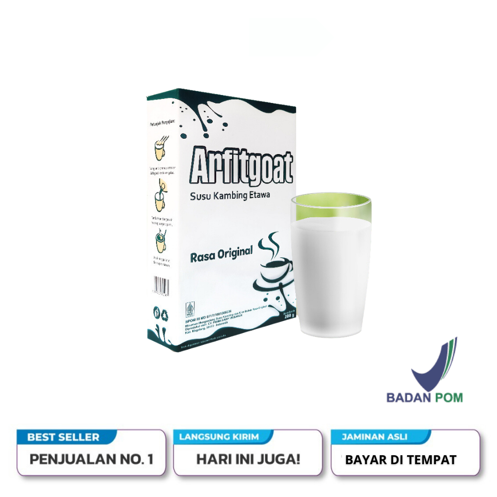

ARFITGOAT Susu Bubuk Etawa Mengatasi Masalah Asma - Paru Paru - Sesak Nafas - Persendian Dan Tulang