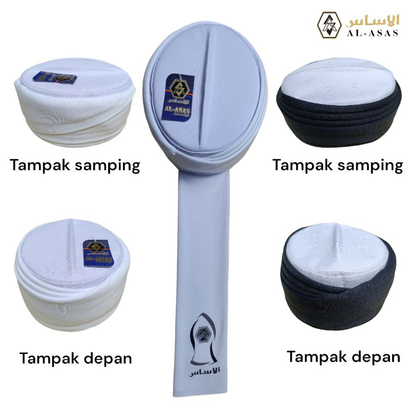 AL ASAS Peci Imamah Permanent