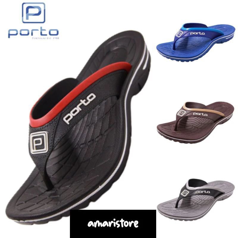 Sandal Jepit Porto Anak 1016K Size 24-29 1016B Size 30-35