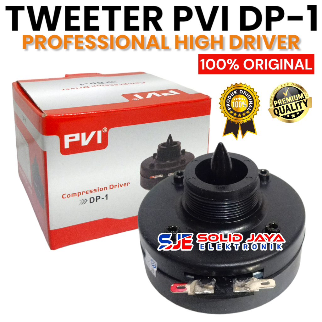 DRIVER TWEETER PVI DP1 DP-1 DP 1 COMPRESSION TWETER TWITEER TWEETER ORI TWITER HIGH HI COMPRESION TW
