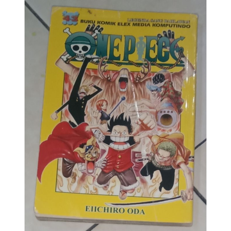 komik one piece vol 43 original