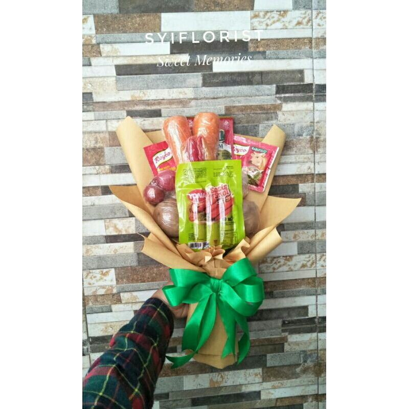 

BUKET SAYUR BUMBU SOSIS EKONOMIS UNTUK HADIAH WISUDA, ULTAH, VALENTINE, ANNIVERSARY, HARI IBU DLL