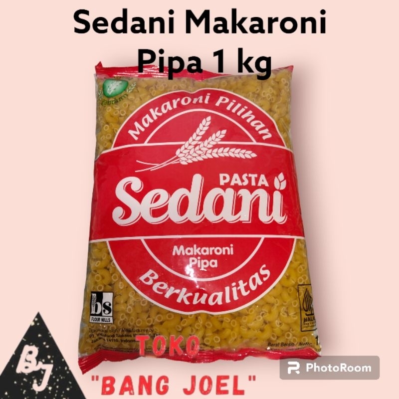

Sedani Makaroni Pipa 1KG / Macaroni Pasta / Makroni Pipa