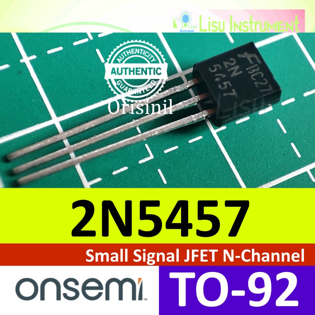 2N5457 Small Signal JFET N-Channel 2N 5457 TO-92 Onsemi Original