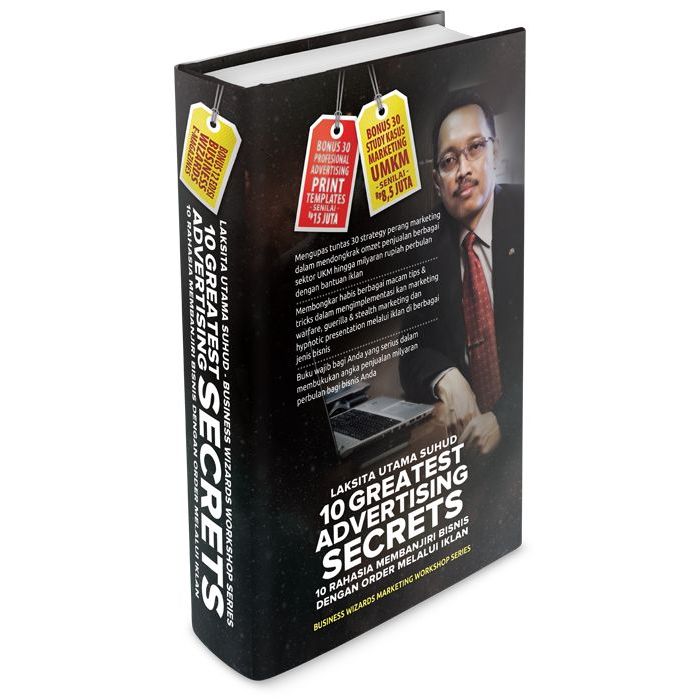 TERMURAH 10 GREATEST ADVERTISING SECRETS : 10 RAHASIA MEMBANJIRI BISNIS - LAKSITA UTAMA SUHUD