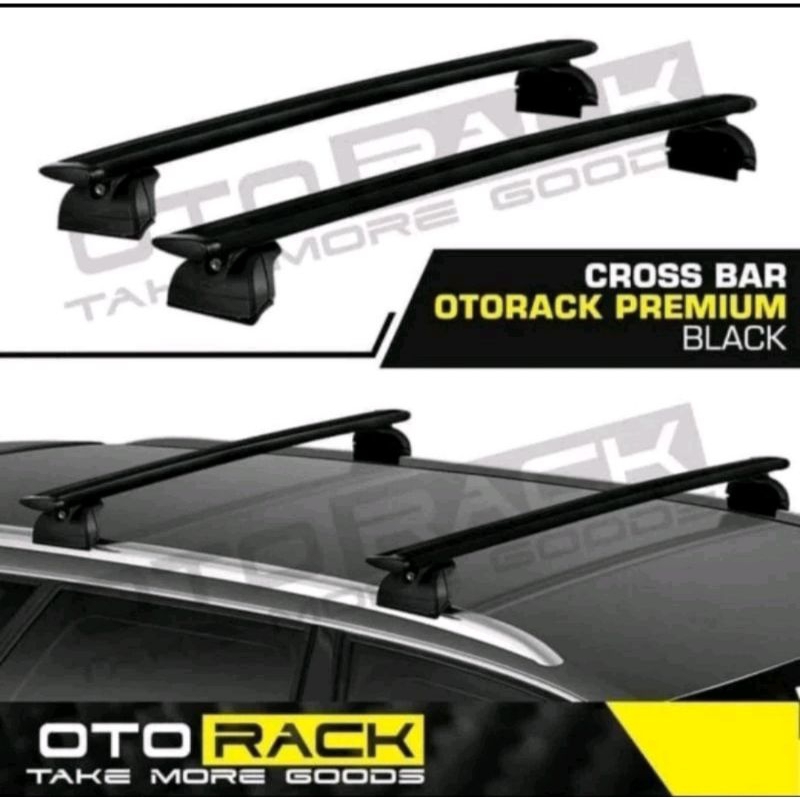 crossbar otorack premium jepit body fortuner 2016-2023/crossbar balck premium otorack fortuner 2023