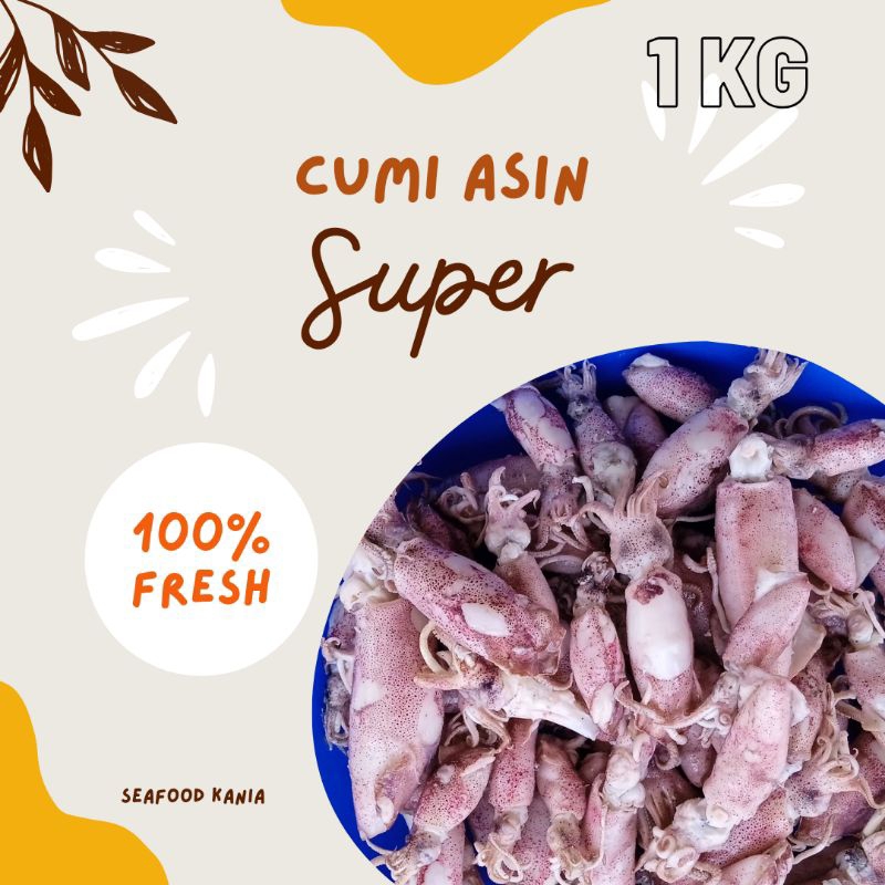 

Cumi asin super premium 1kg / baby cumi / cumi jumbo