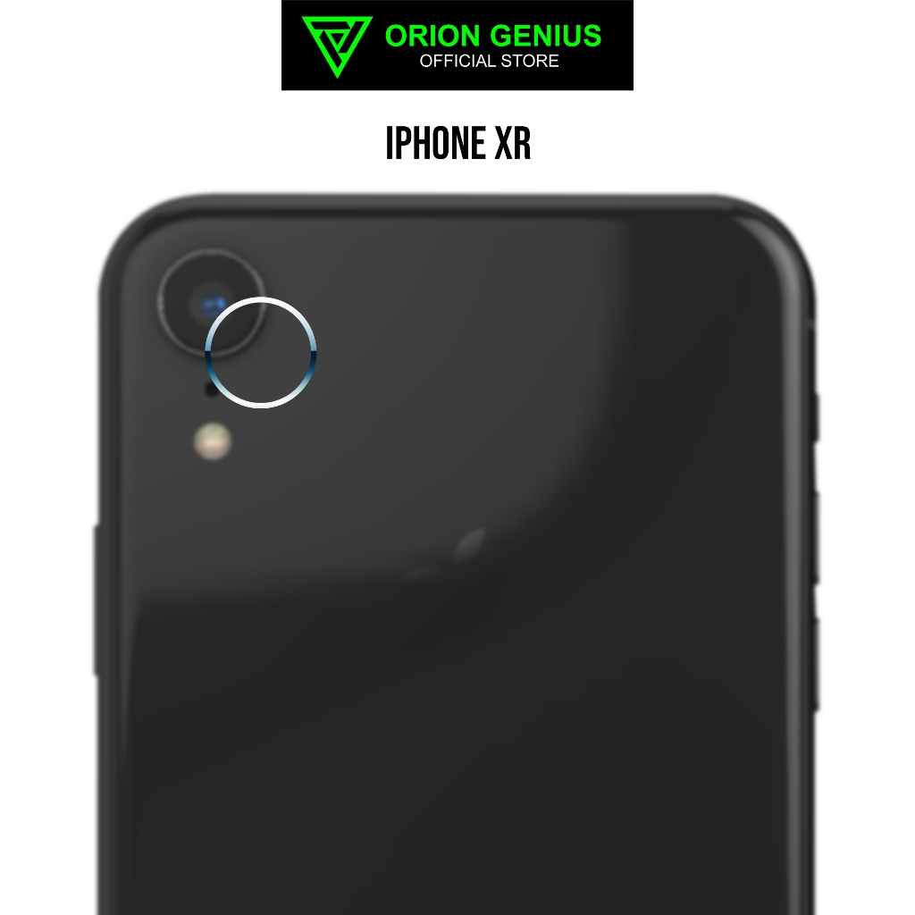 Orion Genius Anti Gores Kamera Tempered Glass Screen Protector for iPhone XR Pelindung Layar iPhone 