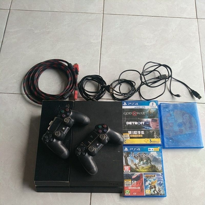 Playstation 4 fat ori 500 GB 12 fw second