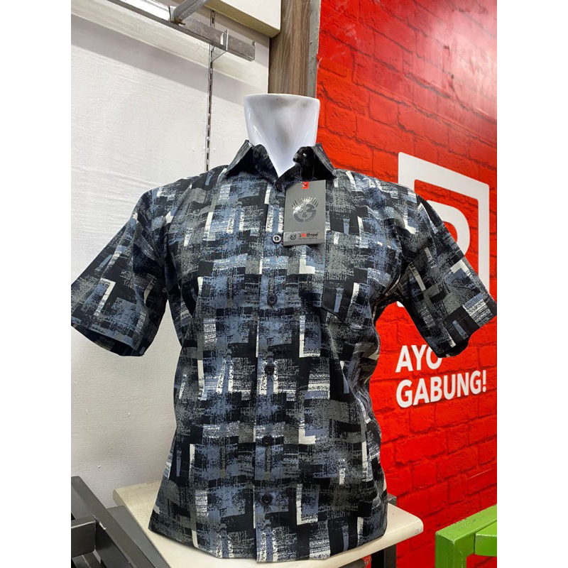 KEMEJA PRINTING 3NTHREE