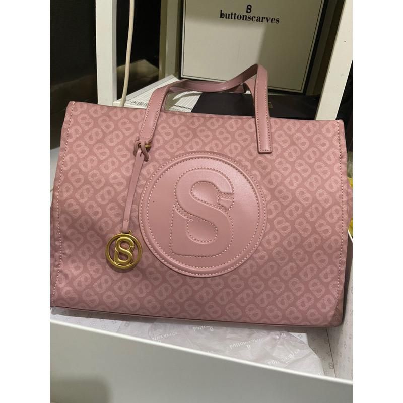 Aaliya Tapis Bag Buttonscarves Pink PL