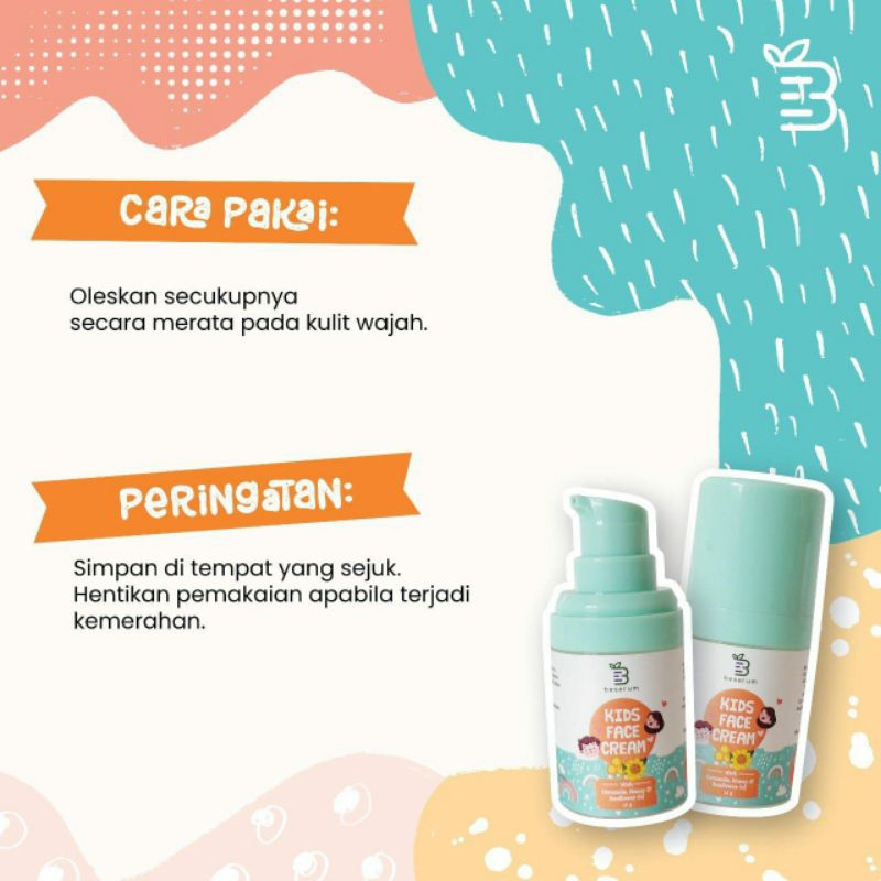 Face Cream Kids| Krim Wajah Anak BESERUM