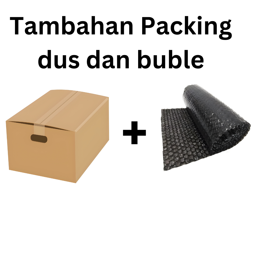 

Packing Tambahan Kardus dan Buble Wrap