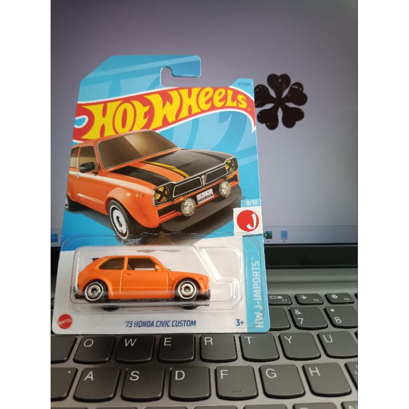 Hotwheels 73 Honda Civic Custom