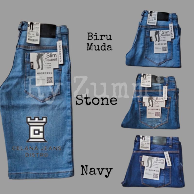 Celana Pendek Giordano Slim Tapared/ Celana Pendek Pria Dewasa