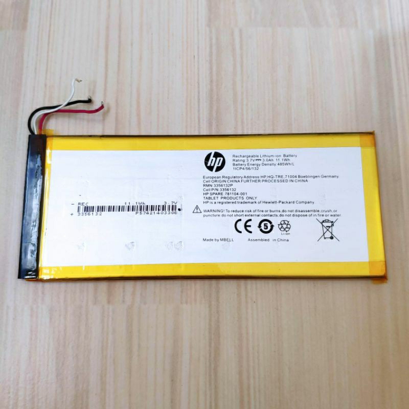 Batre Baterai Battery Tablet HP 7 VoiceTab Voice Tab Original 3000mAh