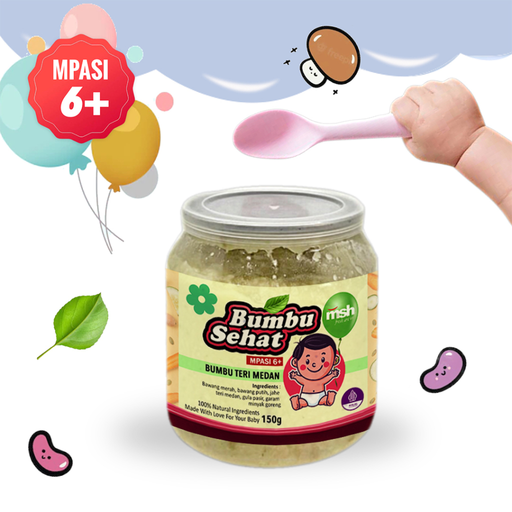 

Premium MSH MPASI 6+ Bumbu Teri Medan 150g