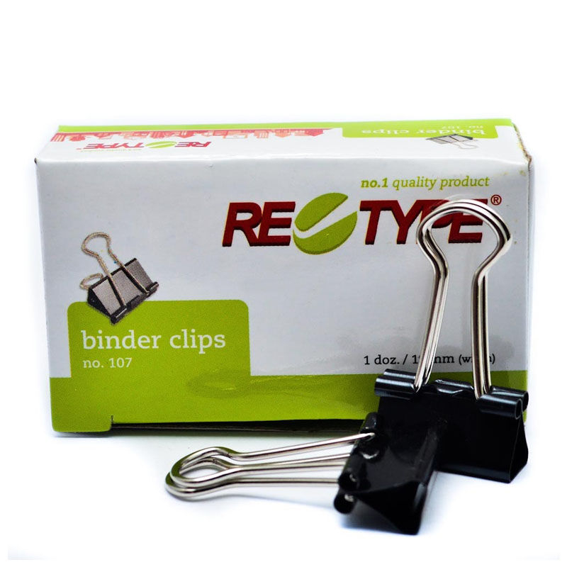 

RETYPE BINDER CLIP 107 1 PAK ISI 12 BUAH