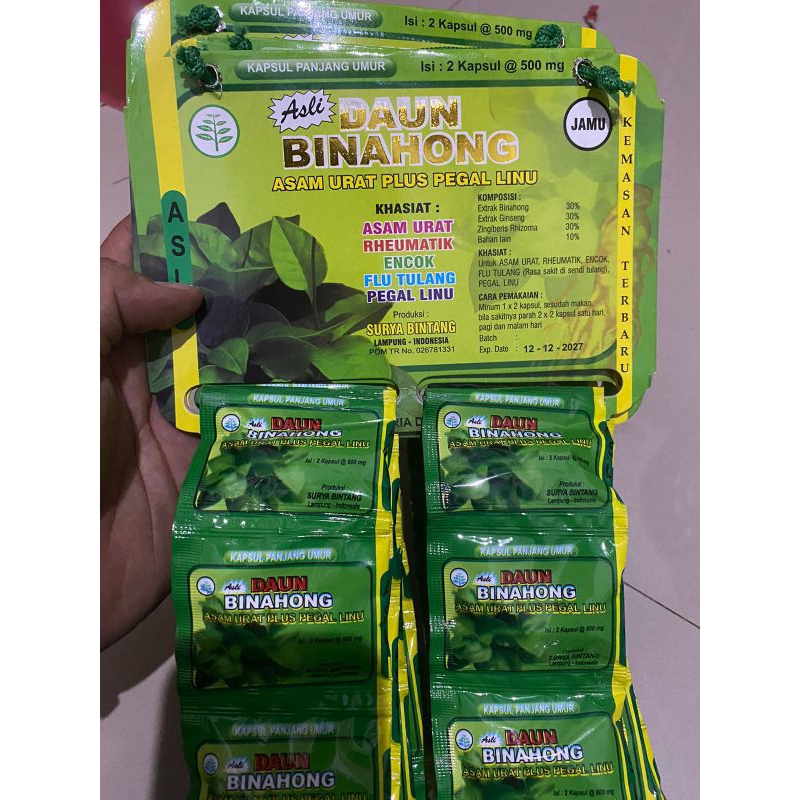 

DAUN BINAHONG ISI 20 SACHET