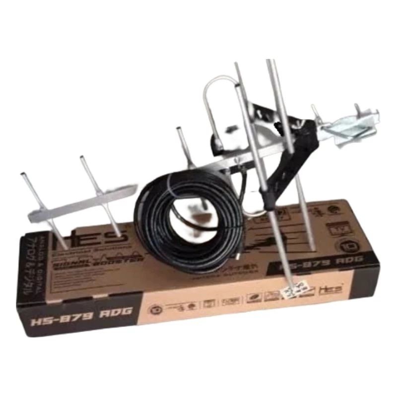 ANTENA TV DIGITAL DVBT2 OUTDOOR PLUS KABEL 10 METER