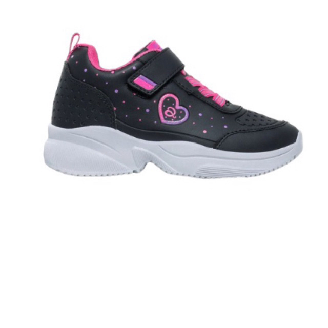 Sepatu ando Febe / sepatu ANDO anak hitam pink/ sneaker ando