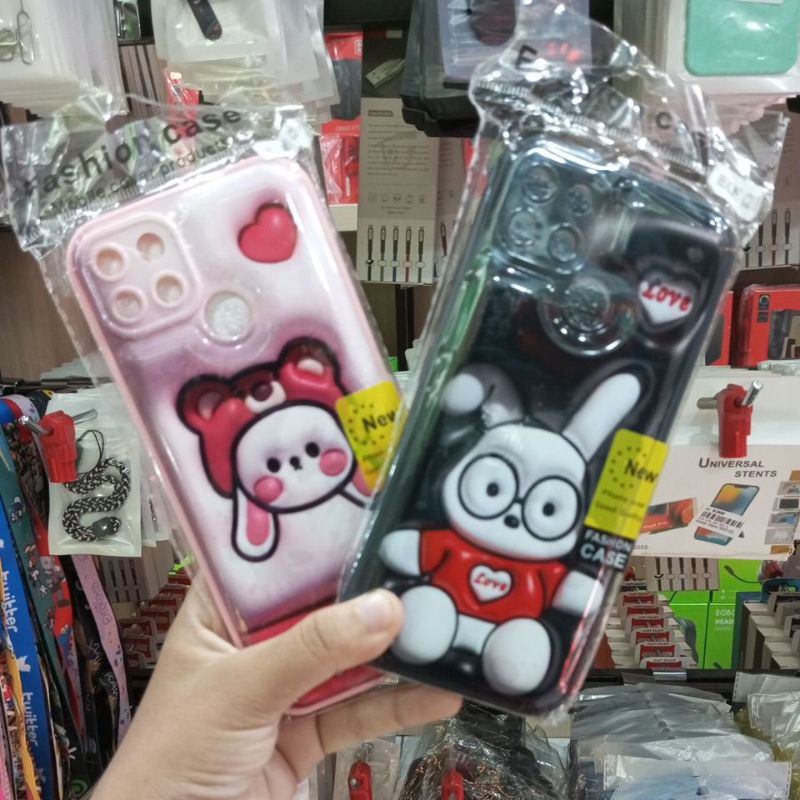 Case Karakter Motif 3D REALME C21Y