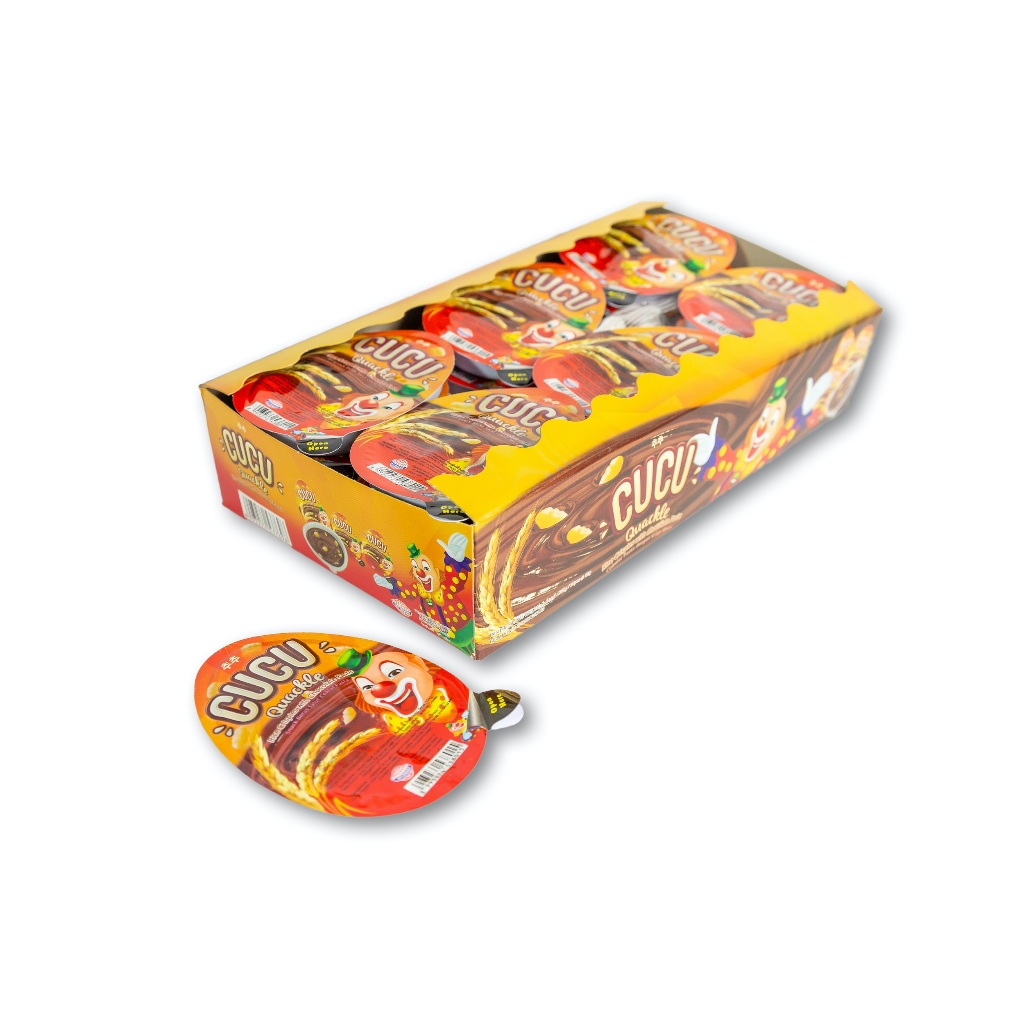 

Cucu Quackle Chocolate Paste with Cereals 24s