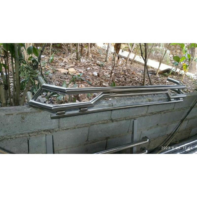 bemper belakang stenlist  pick up