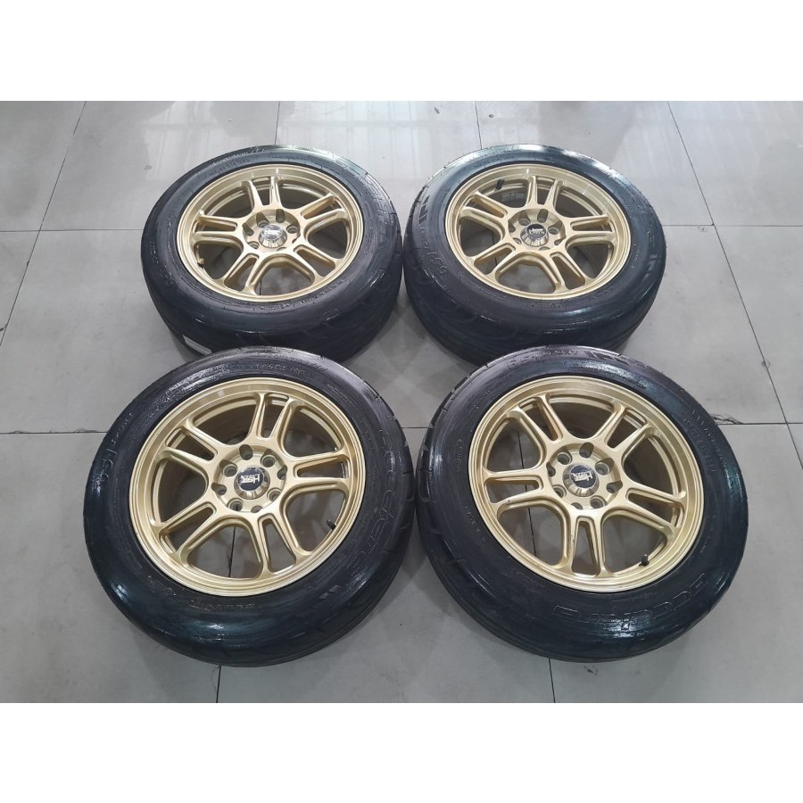 VELG MOBIL SECOND HSR NX RING 15 LEBAR 6,5 PCD 8X100/114,3 + BAN 651 SPORT(2023) 195 55 R15