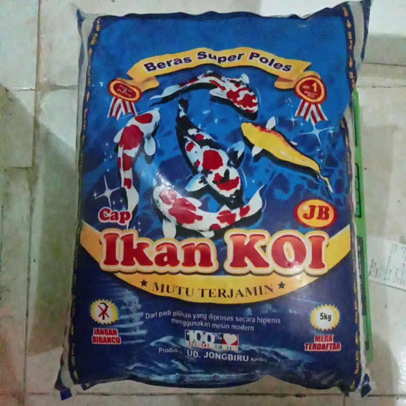 Beras Cap Ikan Koi 5 kg Bramo