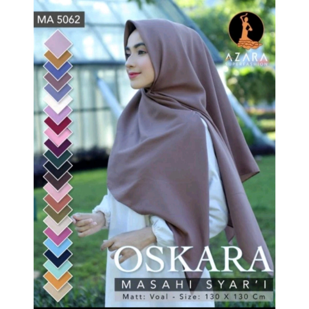 Paket Usaha Hijab Syari Polos || Jilbab segi 4 Jumbo polos isi 5 pcs ukuran 130x130 cm