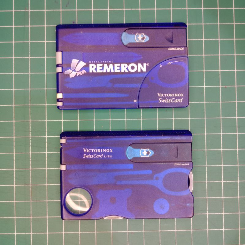 VICTORINOX SWISSCARD LITE Emergency tools komplit Swiss Card Army Darurat kartu serbaguna peralatan 