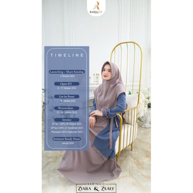 SARIMBIT ZIARA & ZAAEF BY RAISAKEY