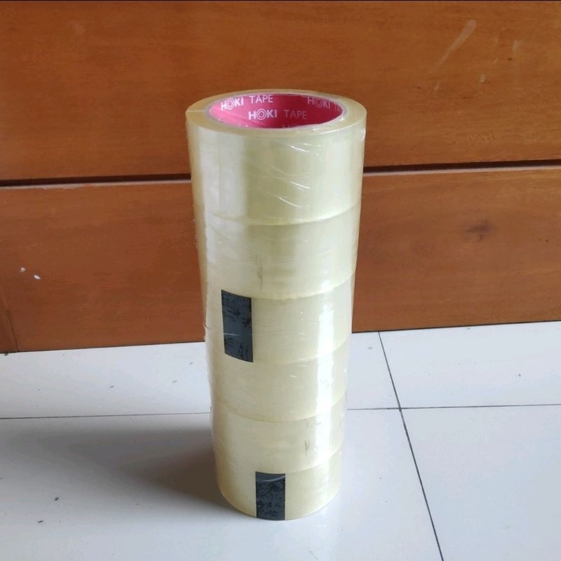 

Lakban Bening 100 Yard isi (1 Dus), Lakban Kualitas Super Bening