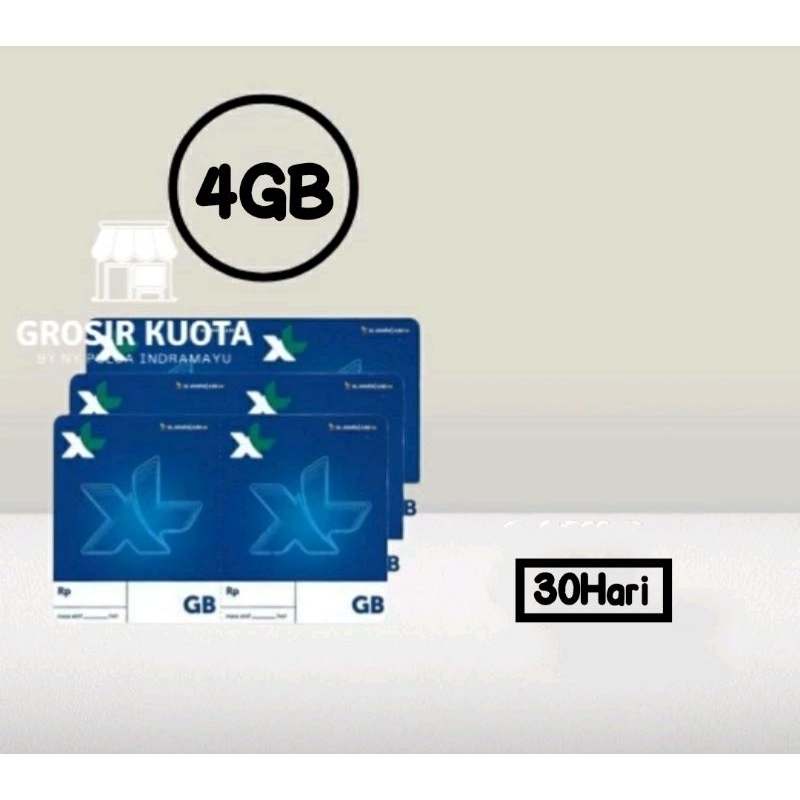 Voucher XL 3,5GB (4GB) Flex S 30Hari