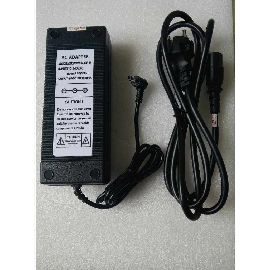 ADAPTOR 14VDC 3000mA model : QDPOWER-GF-15