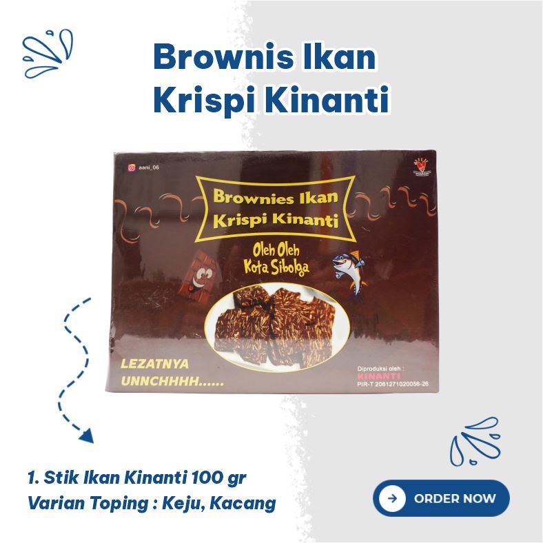 

Brownis Ikan Krispi Kinanti 100 gr