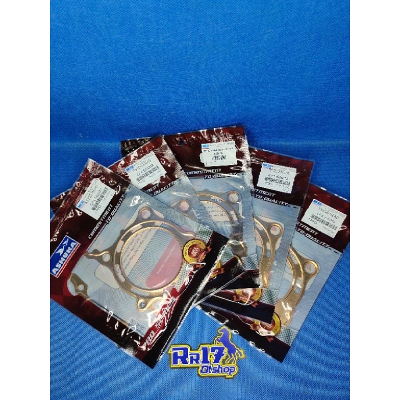 Paking head tembaga MX Vixion R15 68mm 70mm 72mm merk ashuka NVL NVA Ovi MX king new old 135 king