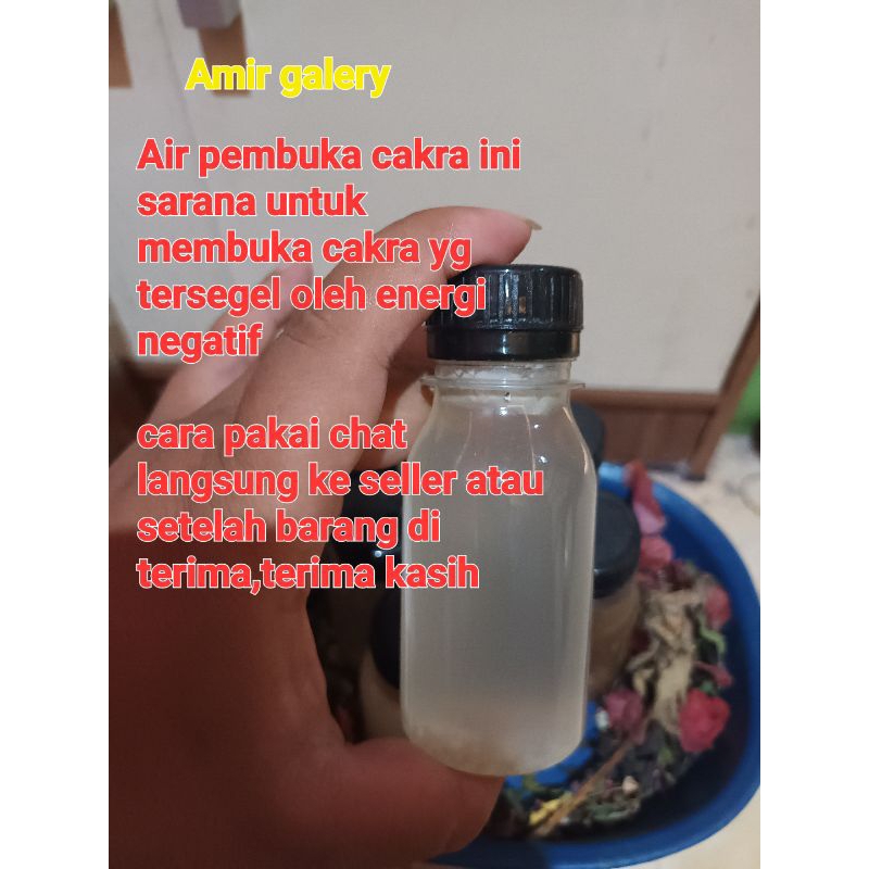 

air pembuka cakra