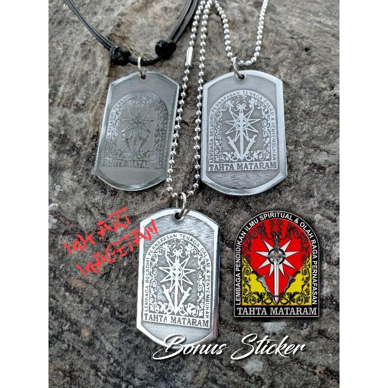 Kalung Tahta Mataram & Bonus Sticker