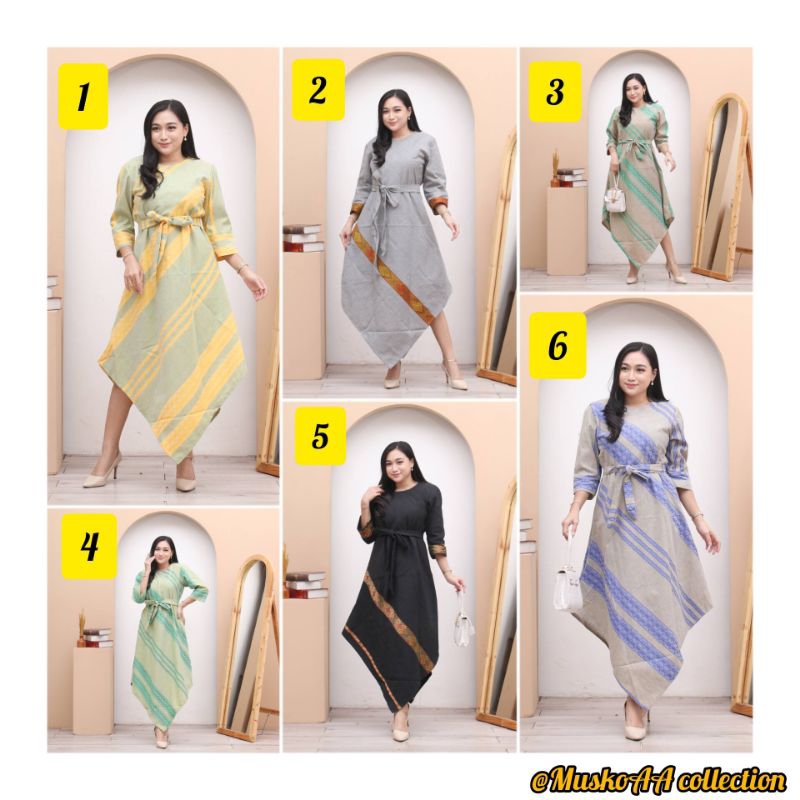 GAMIS TENUN ORI LD 100 GAMIS BATIK GAMIS TERLARIS