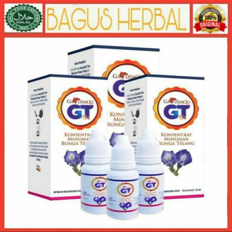 GT KONSENTRAT BUNGA TELANG // PAKET 3 BOTOL